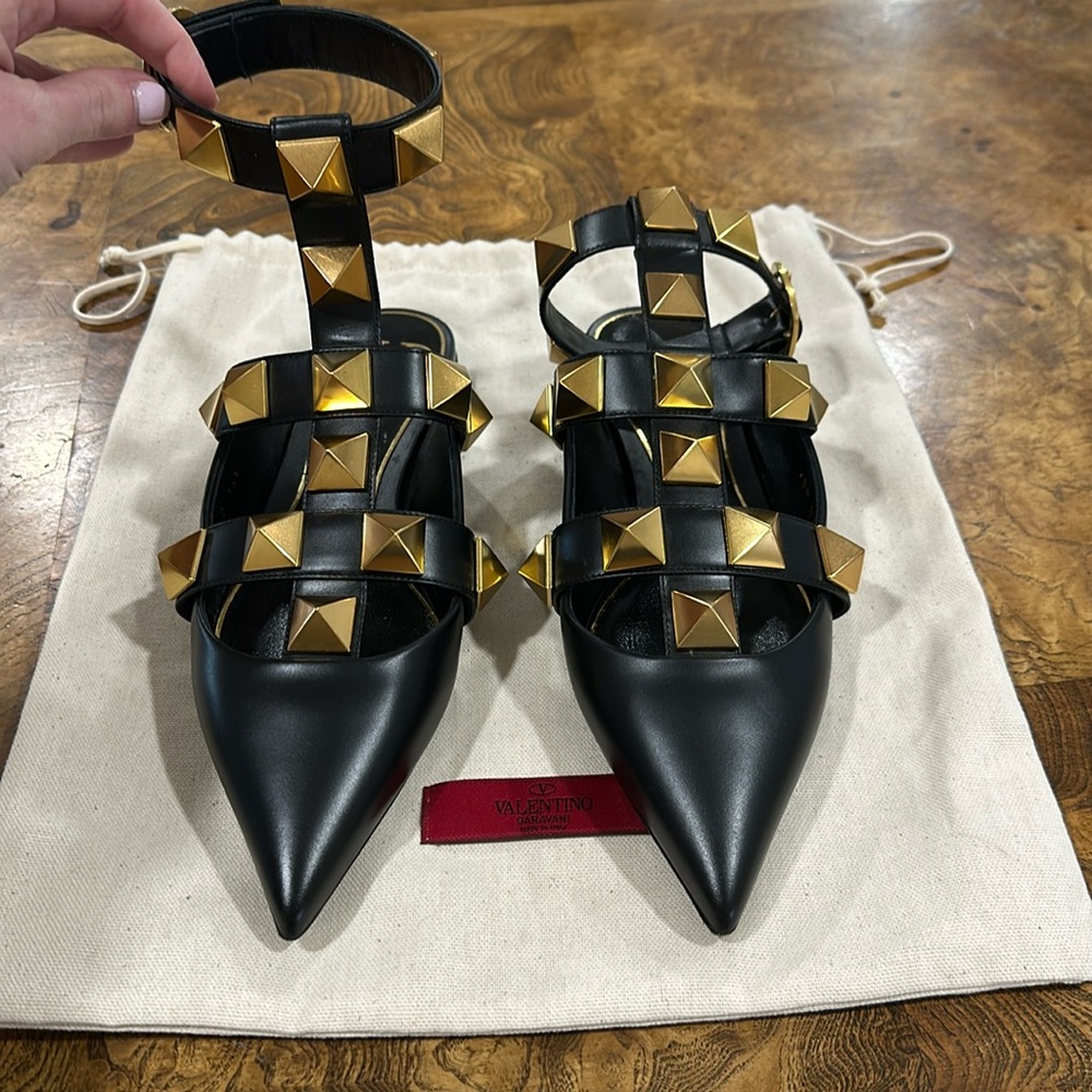 Valentino Rock Stud Flats
